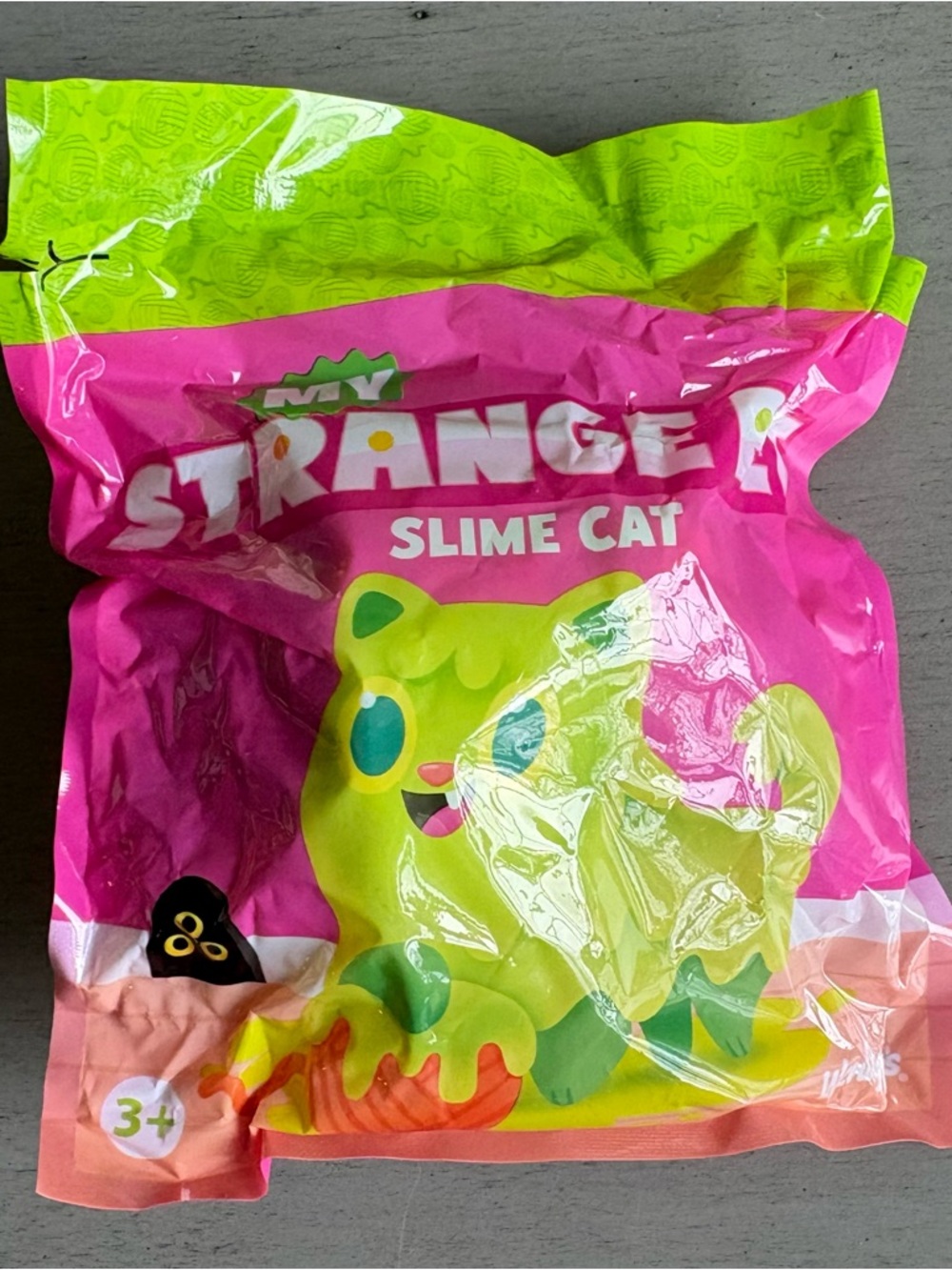 2025 Wendy's My Strange Pet "Slime Cat" Kids Meal Toy NEW SEALED - Picture 2 of 5